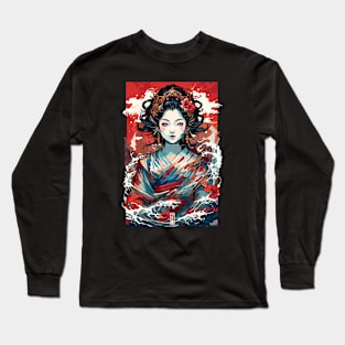 Gothic Geisha Long Sleeve T-Shirt